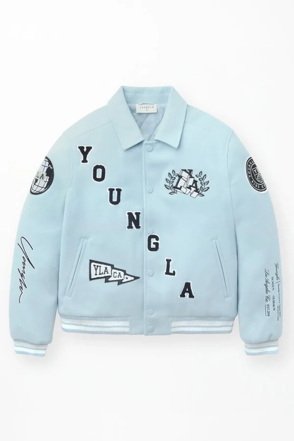 Youngla Outerwear<569-Ace Of Spade Letterman