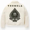 Youngla Outerwear<569-Ace Of Spade Letterman