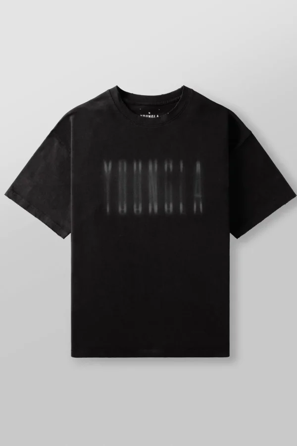 Youngla Shirts<4075-Blurry Heavyweight Tee