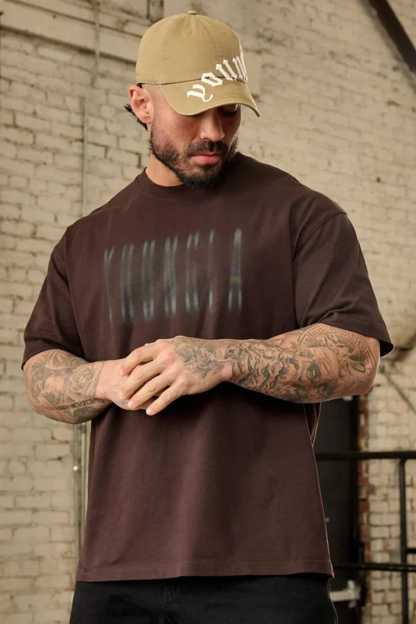 Youngla Shirts<4075-Blurry Heavyweight Tee