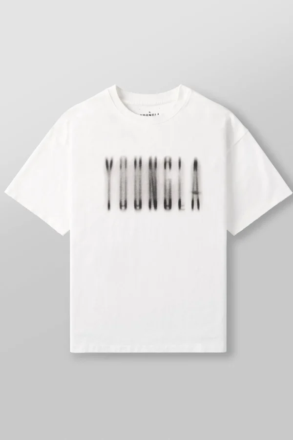 Youngla Shirts<4075-Blurry Heavyweight Tee