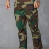 Youngla Pants & Jeans<602-Camo Tactical Cargos