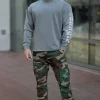 Youngla Pants & Jeans<602-Camo Tactical Cargos