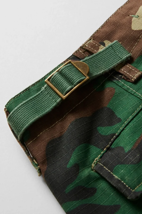 Youngla Pants & Jeans<602-Camo Tactical Cargos