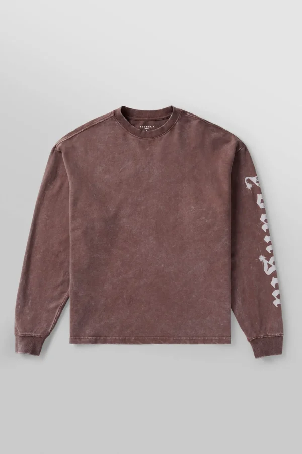 Youngla Shirts<8028-Chrome Longsleeves