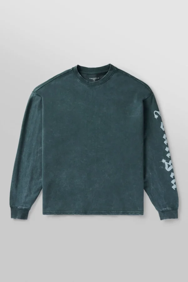 Youngla Shirts<8028-Chrome Longsleeves