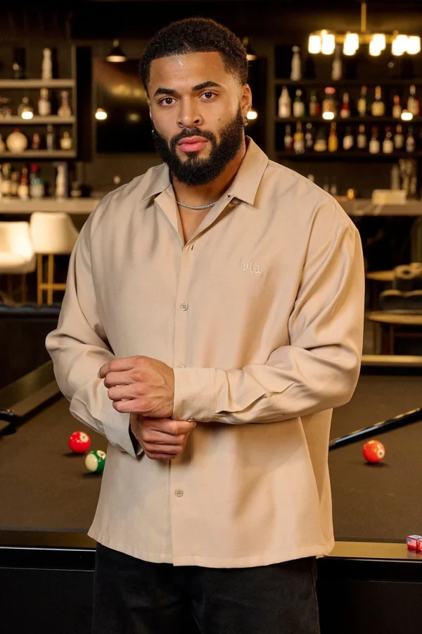 Youngla Shirts<8009-Clase Longsleeves