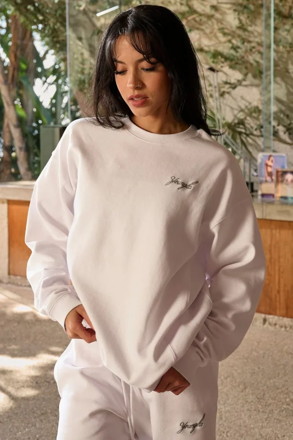 Youngla Shirts<5004-Cloud Comfort Set-Crewneck