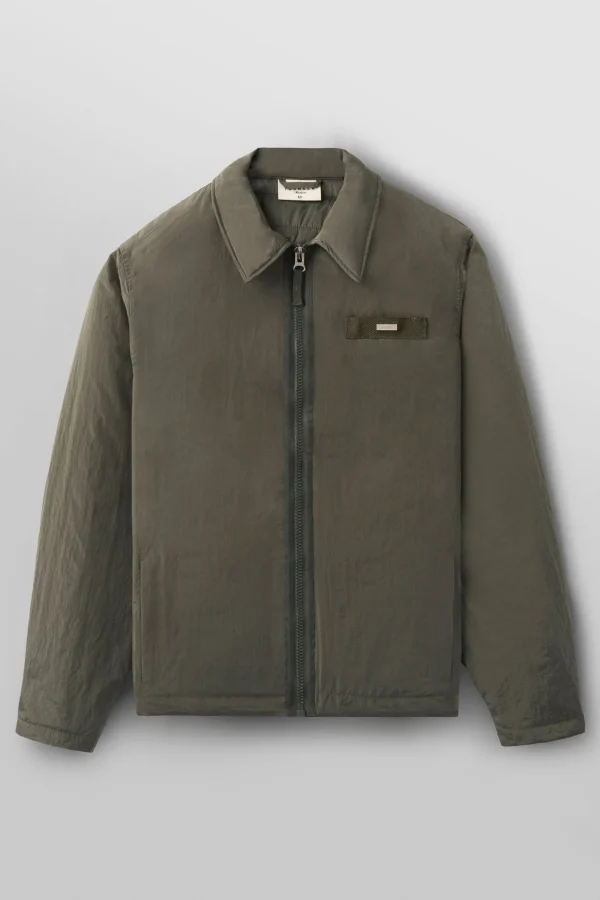 Youngla Outerwear<529-Crinkled Jacket