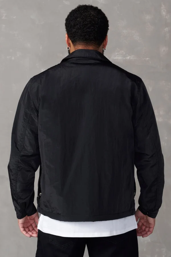 Youngla Outerwear<529-Crinkled Jacket