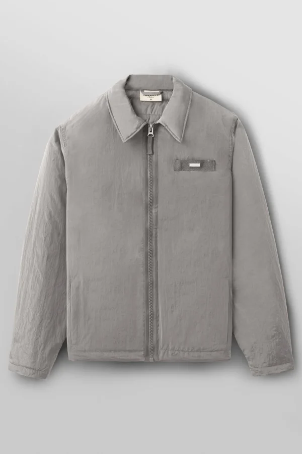 Youngla Outerwear<529-Crinkled Jacket