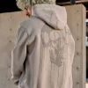 Youngla Outerwear<551-Drippy Skull Hoodie