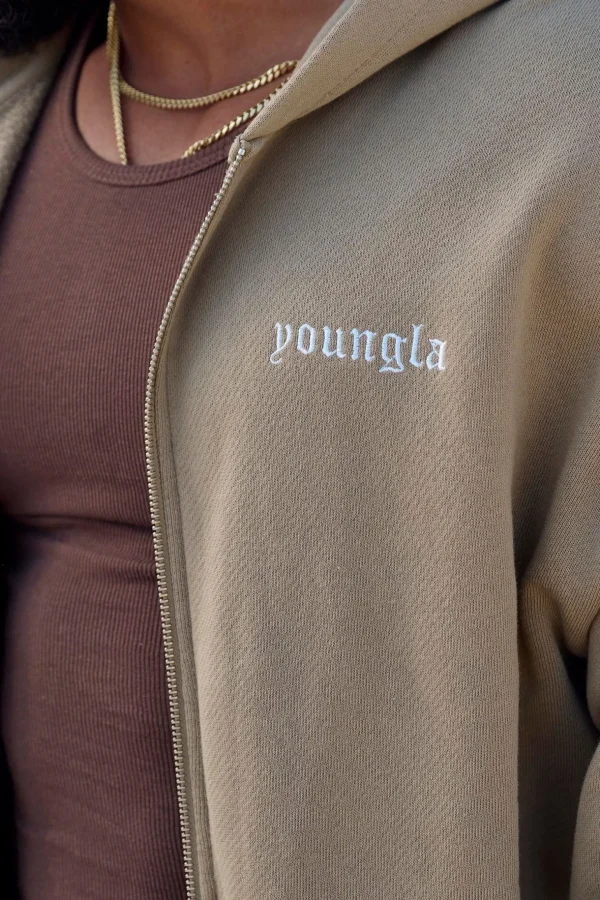 Youngla Outerwear<539 Earthy Collection-Hoodies