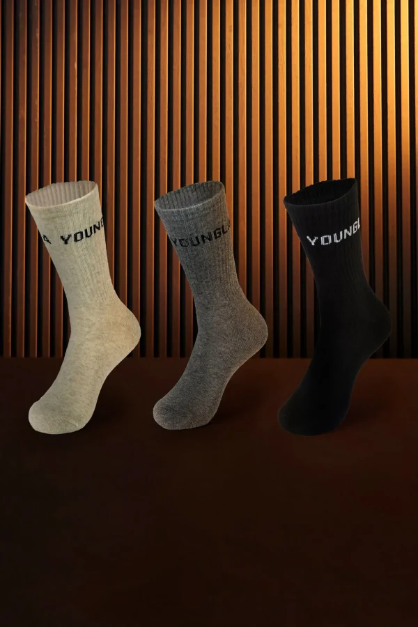 Youngla Accessories<714-Earthy Socks Set