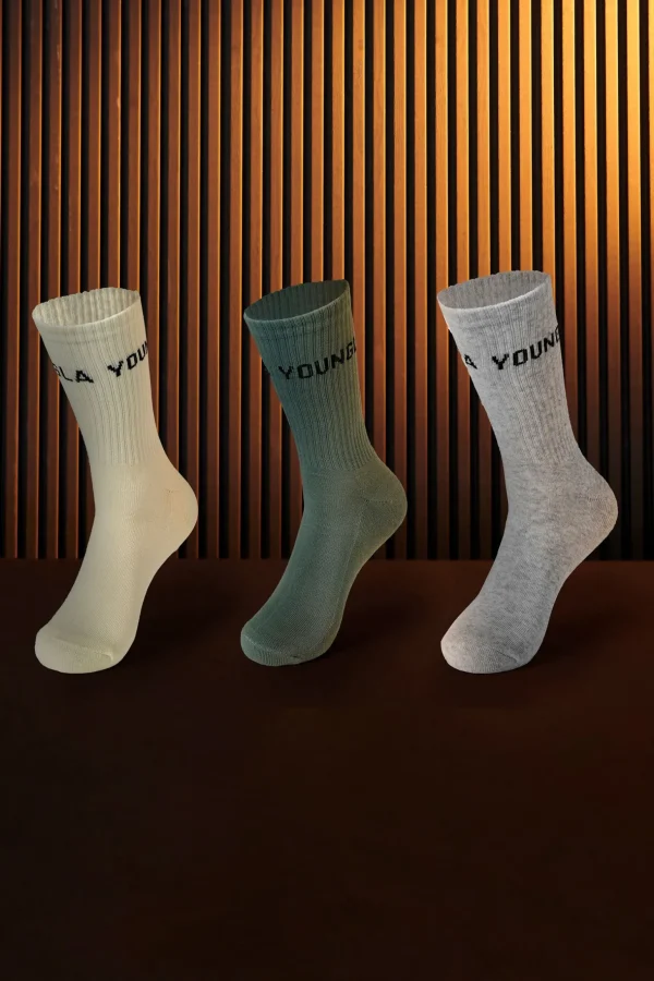 Youngla Accessories<714-Earthy Socks Set