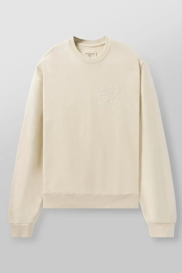 Youngla Outerwear<5092-Effortless Sets-Crewnecks