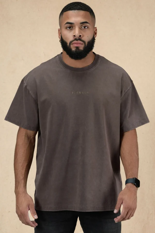 Youngla Shirts<420 Essential Oversized Tee