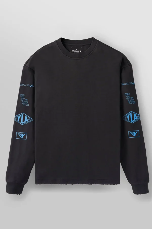 Youngla Shirts<8037-Excellence Longsleeves