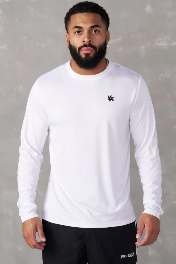 Youngla Shirts<835-Fittech Longsleeves