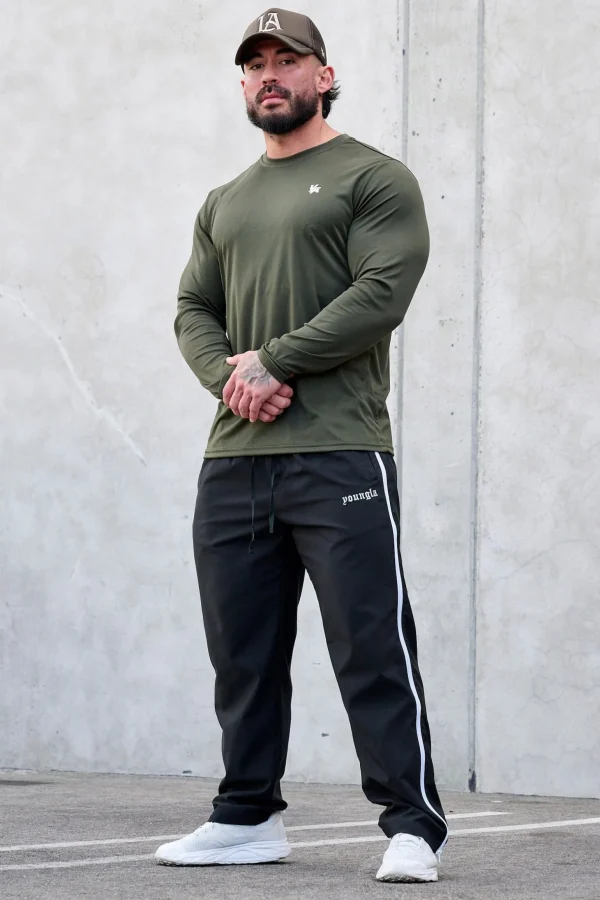 Youngla Shirts<835-Fittech Longsleeves
