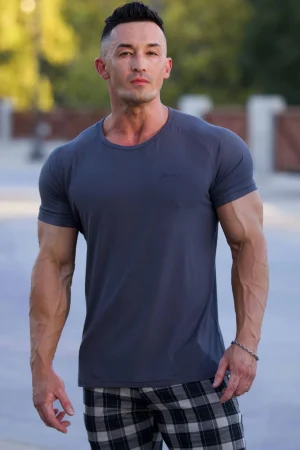 Youngla Shirts<422 Fitted Delt Tee