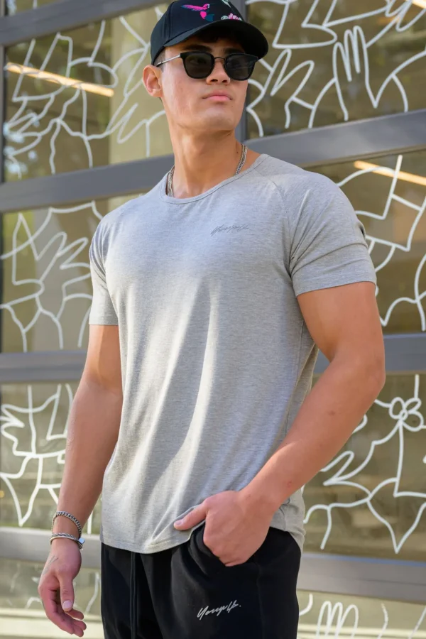 Youngla Shirts<422 Fitted Delt Tee