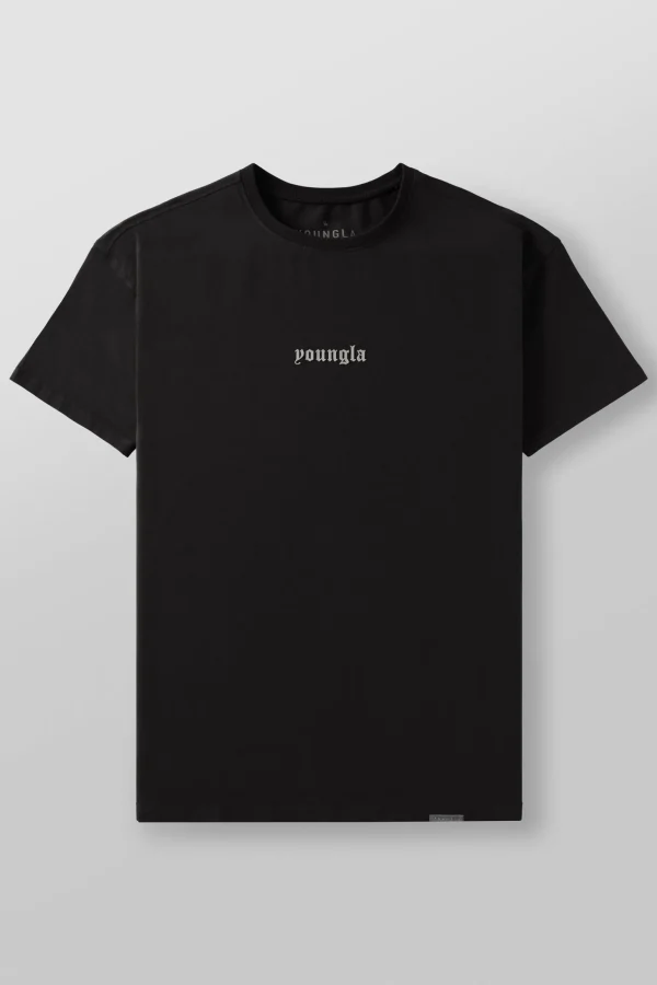 Youngla Shirts<4059-Fitted Metal Tee