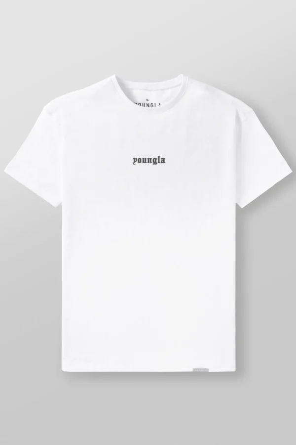 Youngla Shirts<4059-Fitted Metal Tee