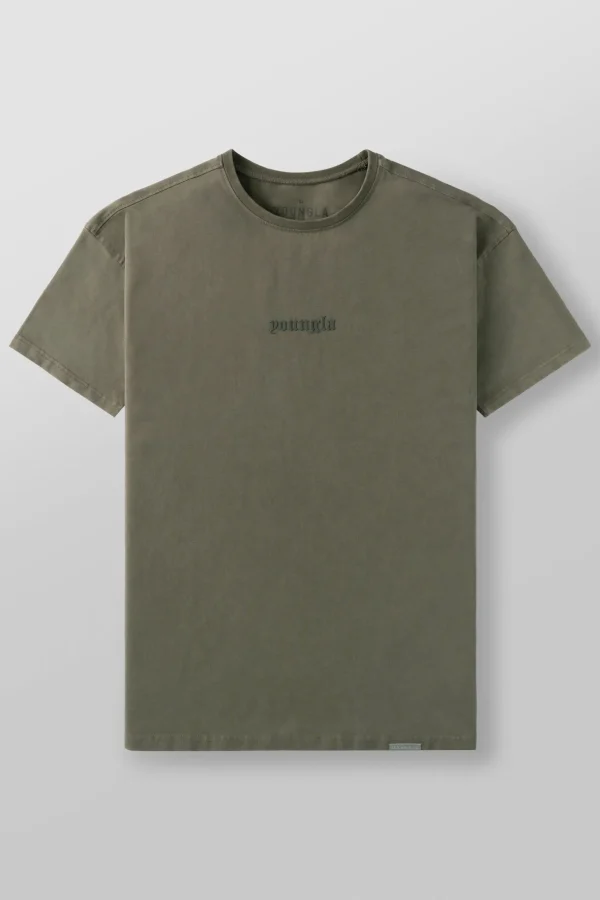 Youngla Shirts<4059-Fitted Metal Tee