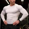 Youngla Shirts<830-Flexfit Compression Longsleeves