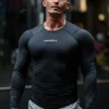 Youngla Shirts<830-Flexfit Compression Longsleeves