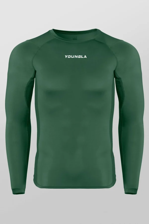 Youngla Shirts<830-Flexfit Compression Longsleeves