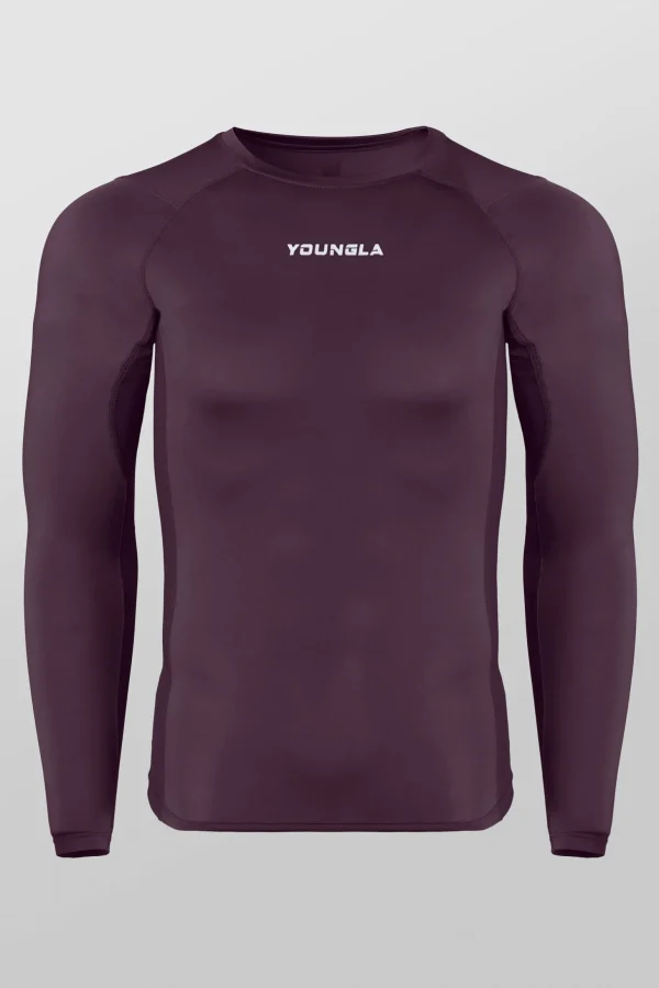 Youngla Shirts<830-Flexfit Compression Longsleeves
