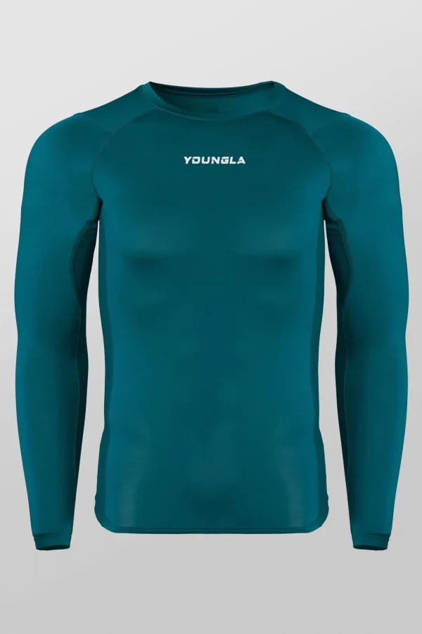 Youngla Shirts<830-Flexfit Compression Longsleeves