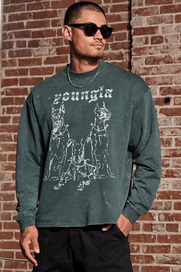 Youngla Shirts<804 For All The Dogs Longsleeves