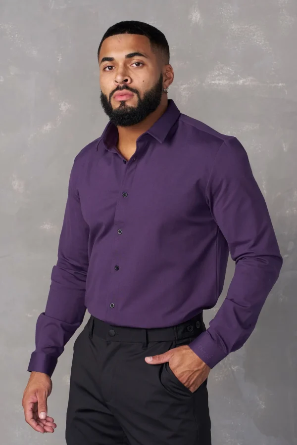 Youngla Shirts<803-Formal Dress Shirts