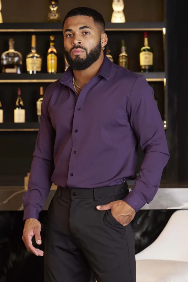 Youngla Shirts<803-Formal Dress Shirts