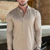Youngla Shirts<803-Formal Dress Shirts