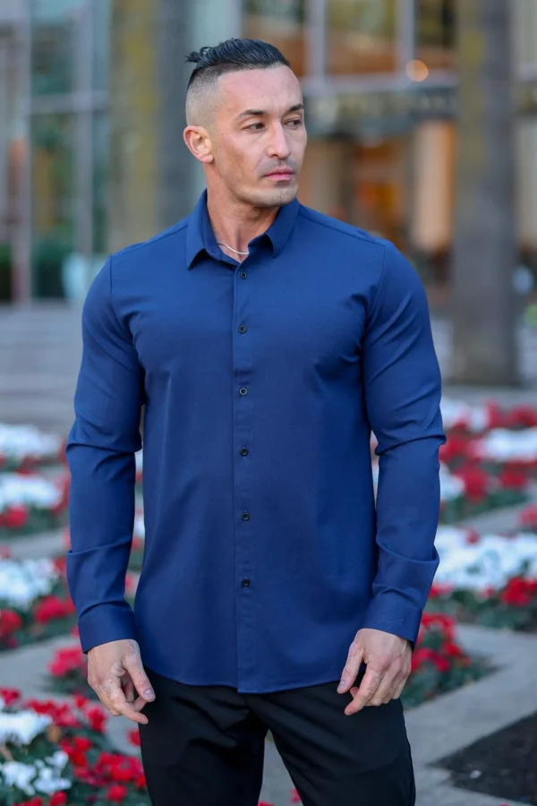 Youngla Shirts<803-Formal Dress Shirts