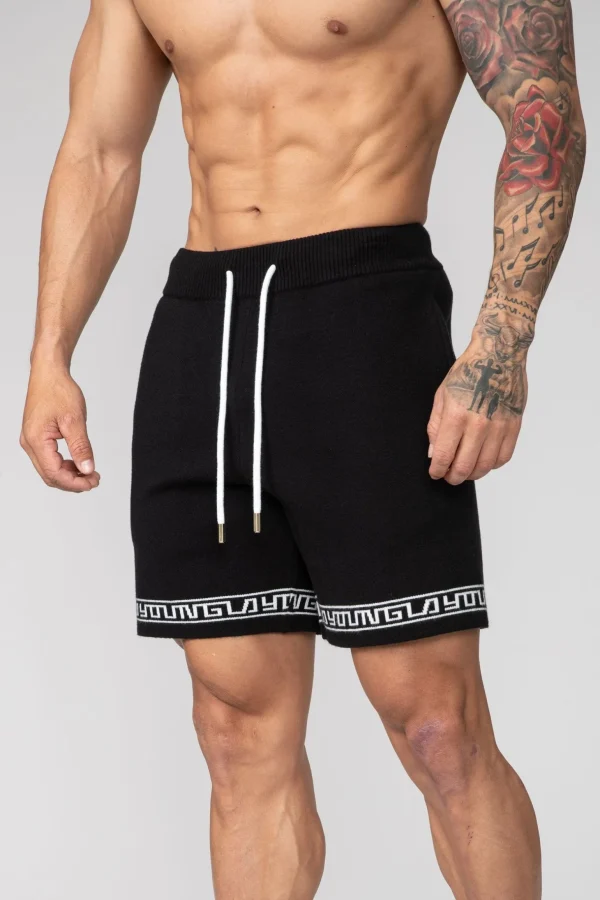 Youngla Shorts<116 Hieroglyphic Knitted Shorts