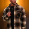 Youngla Outerwear<556 High Profile Flannel Jacket