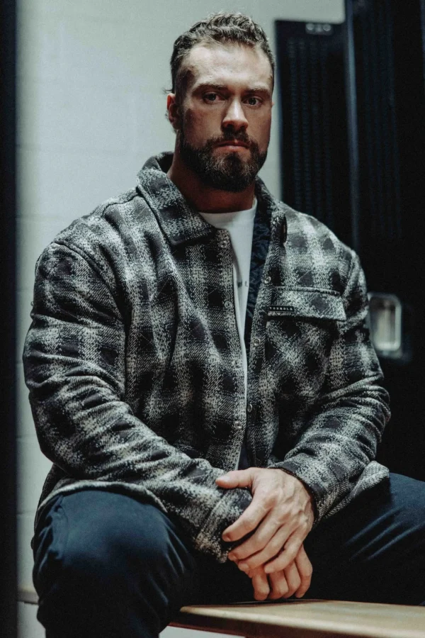 Youngla Outerwear<556 High Profile Flannel Jacket