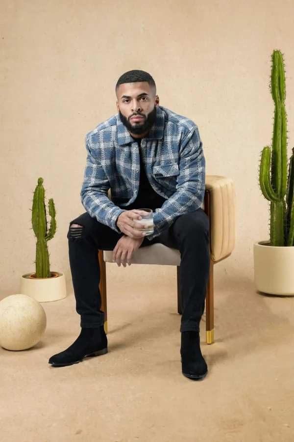 Youngla Outerwear<556 High Profile Flannel Jacket