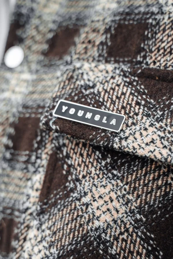 Youngla Outerwear<556 High Profile Flannel Jacket