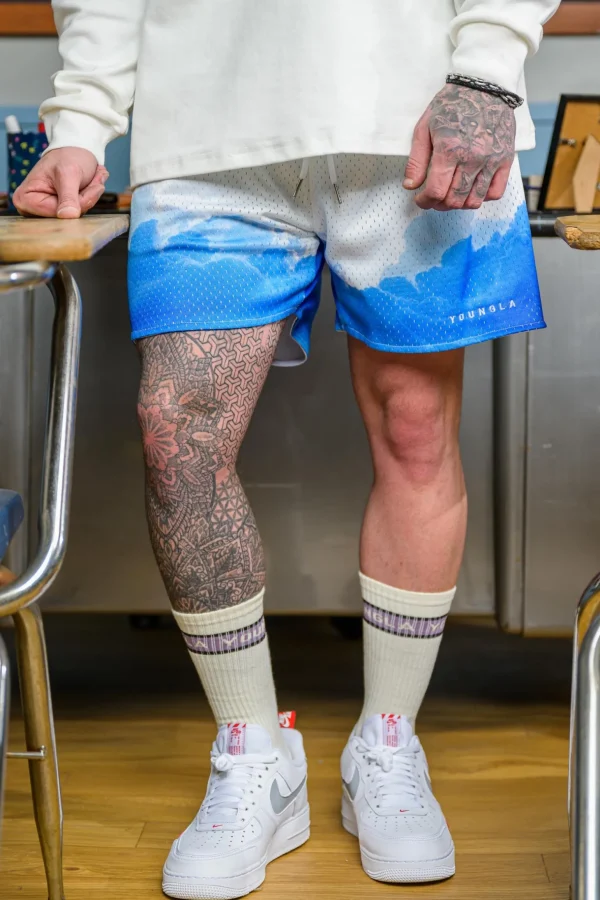 Youngla Accessories<712 High Top Socks 4-Pack