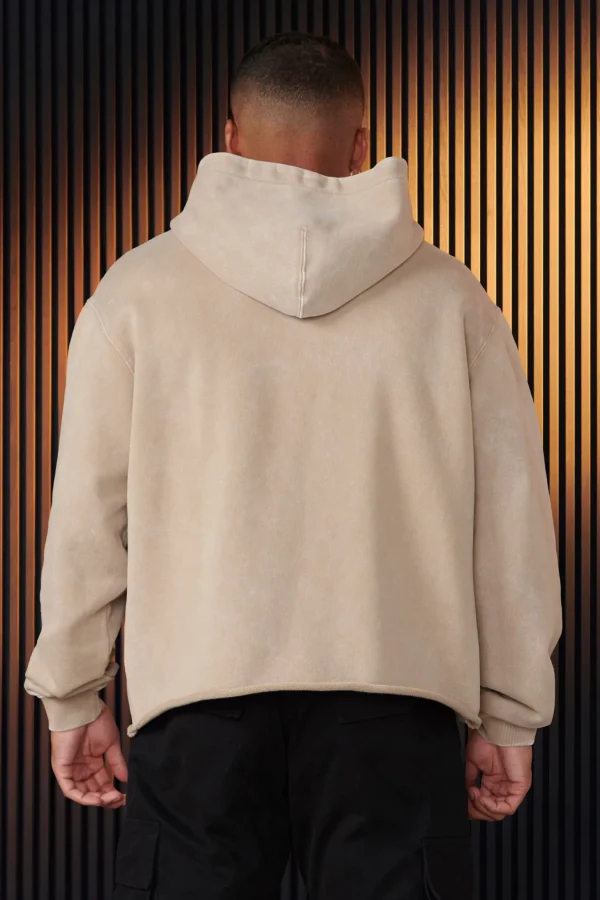 Youngla Outerwear<568-Icon Washed Hoodies