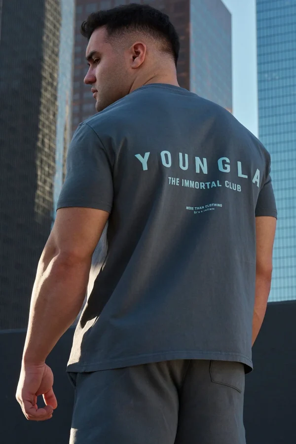 Youngla Shirts<473-Immortal Club Tees