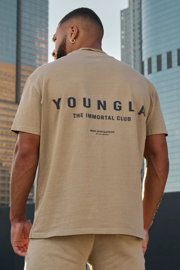 Youngla Shirts<473-Immortal Club Tees