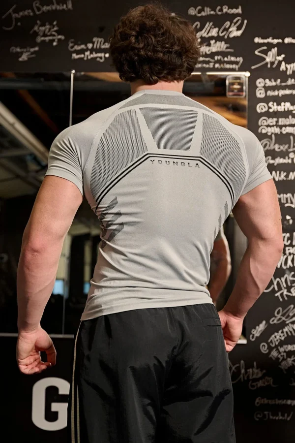 Youngla Shirts<425-Iron Compression Tees
