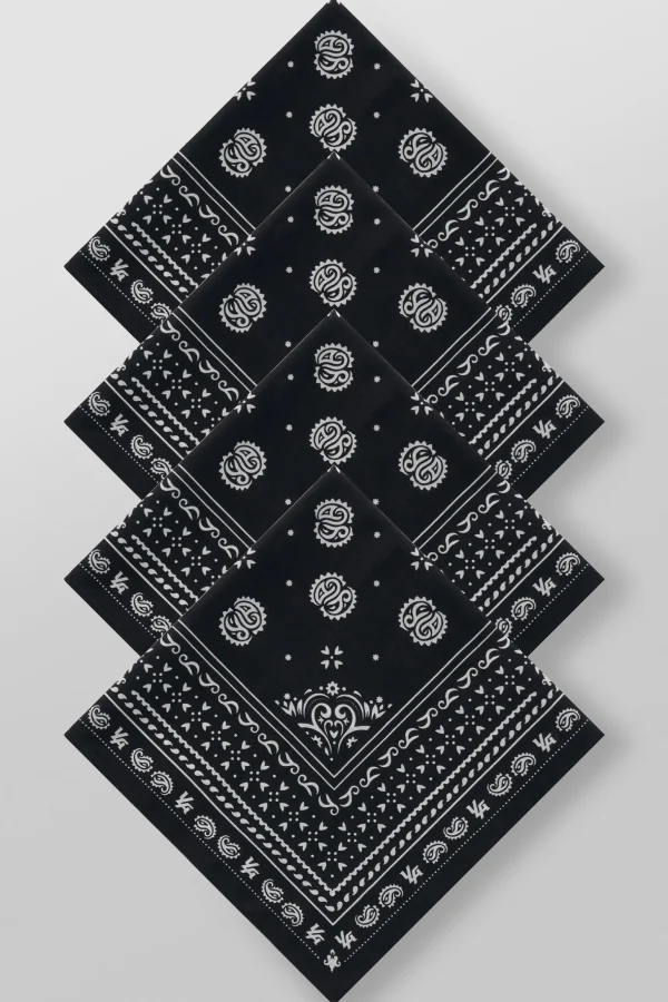 Youngla Accessories<9033-Lah Bandanas-4 Pack